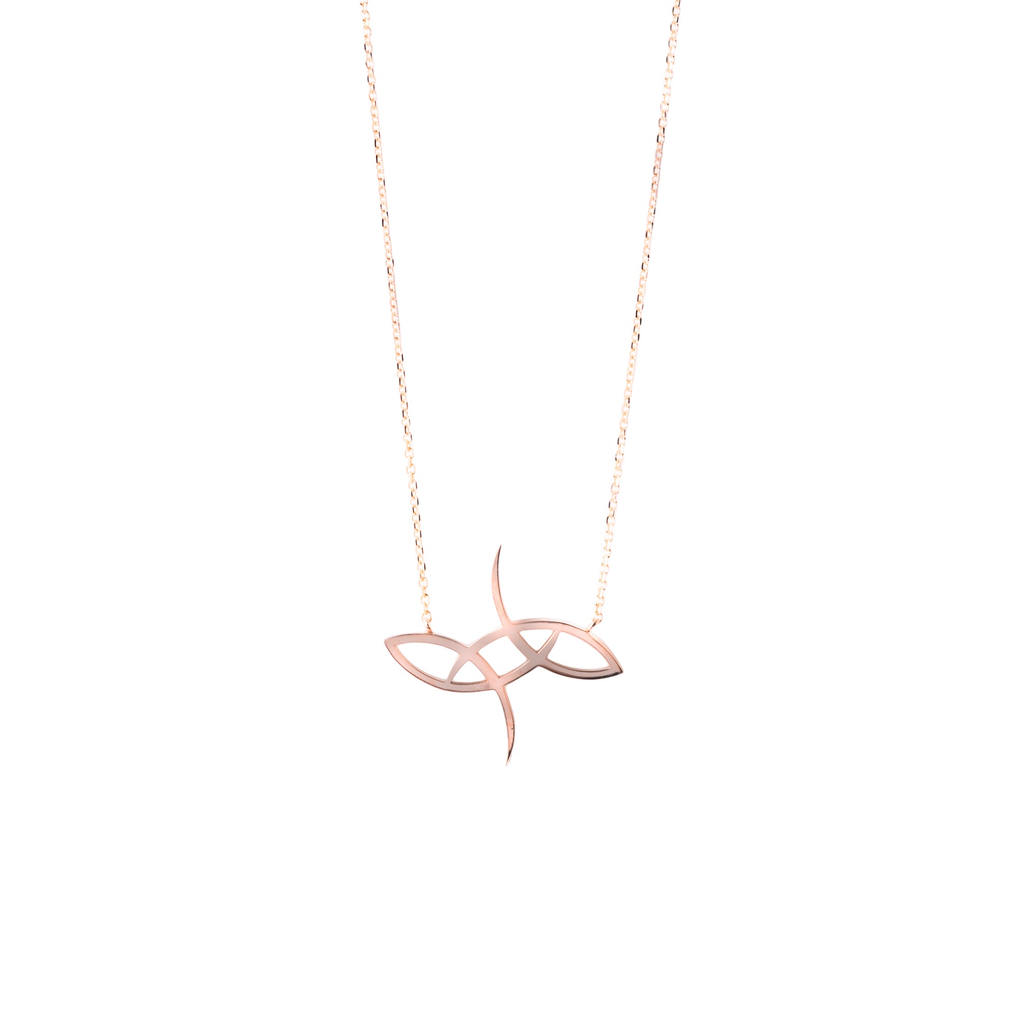 ALLEL Signature Necklace in Rose Gold