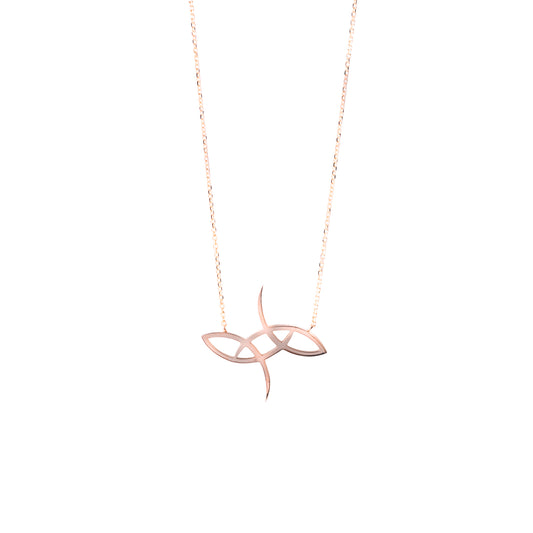 ALLEL Signature Necklace in Rose Gold